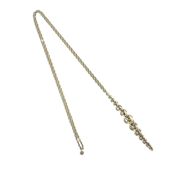 HERMES Vintage Atalante Necklace, Sterling Silver 925 Chain Pendant, Silver, ... - Picture 4 of 4